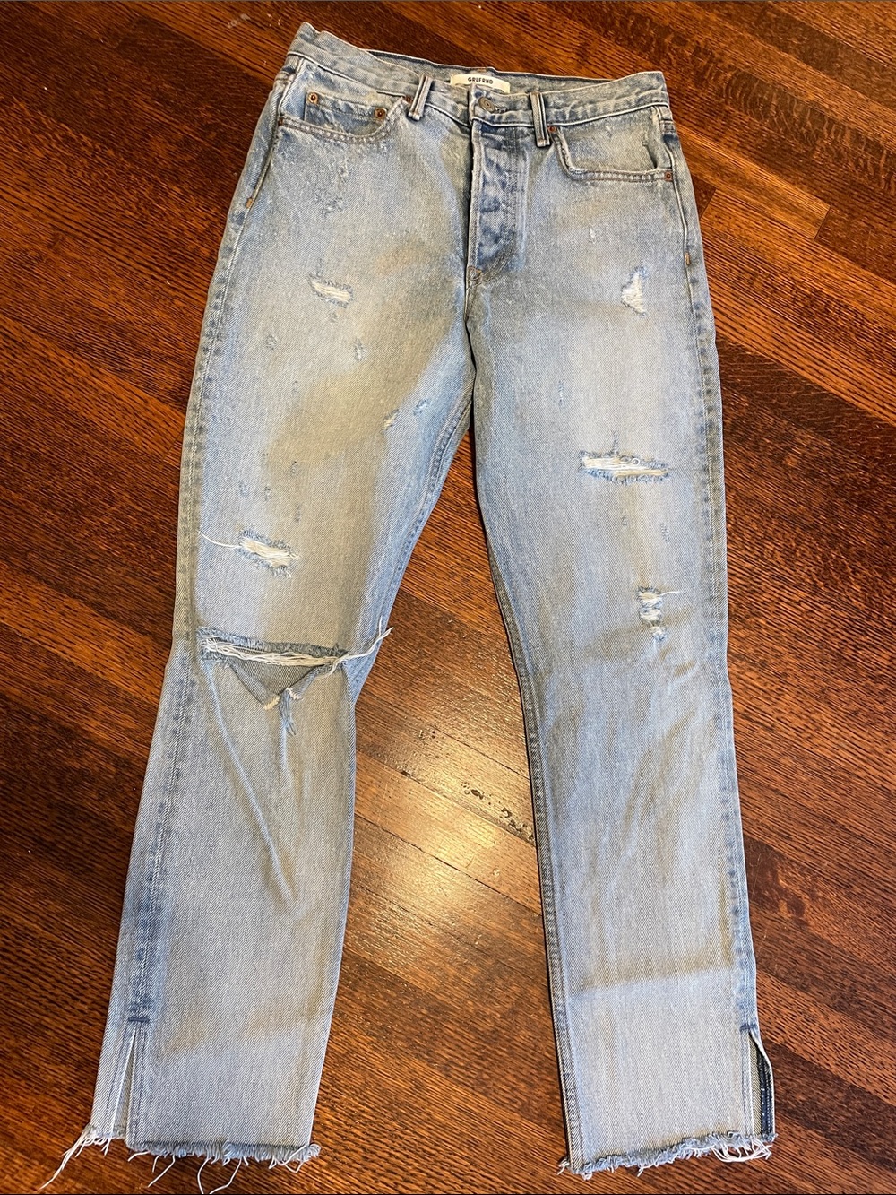 GRLFRND Karolina High Rise Jeans Light Wash 26